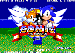 Sonic 2 Delta Title Screen